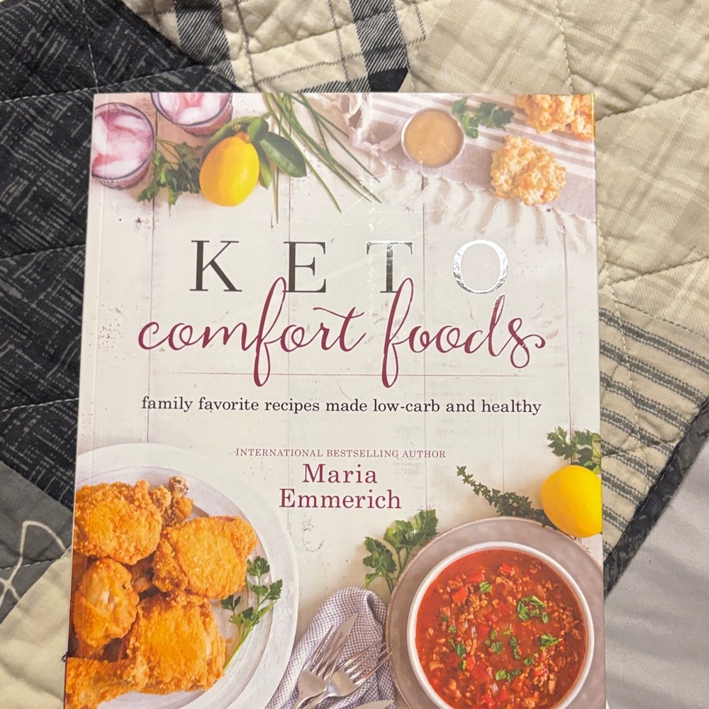 Keto Comfort Foods Cookbook by